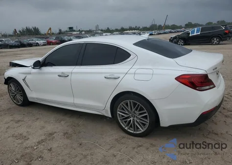 2021 Genesis G70 from USA, damaged, VIN KMTG64LA1MU067182
